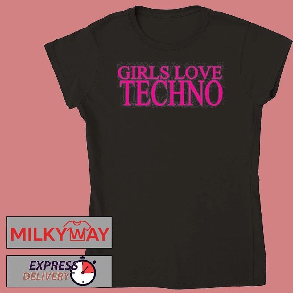 Edition Kelly Lee Owens Girls Love Techno shirt