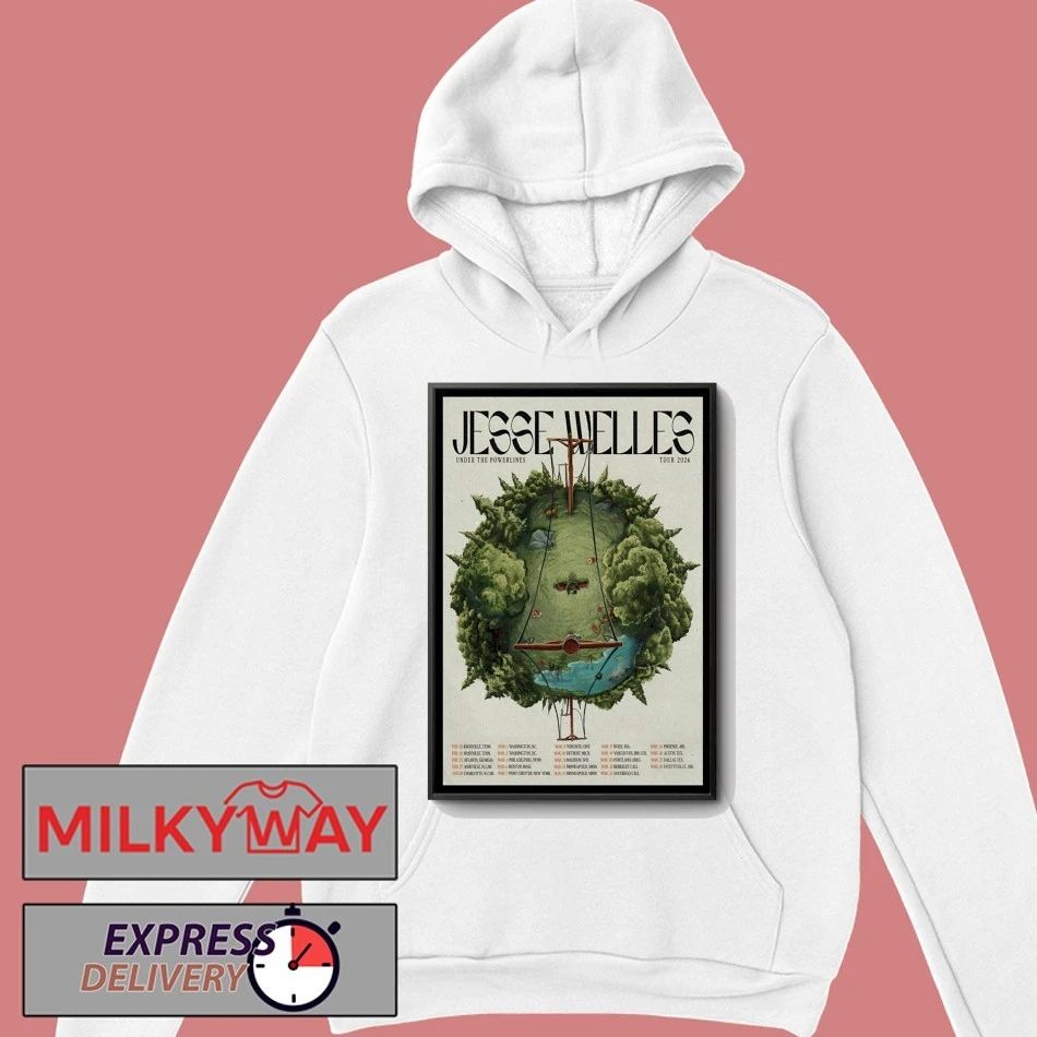 Jesse Welles Spring 2026 Tour Poster shirt