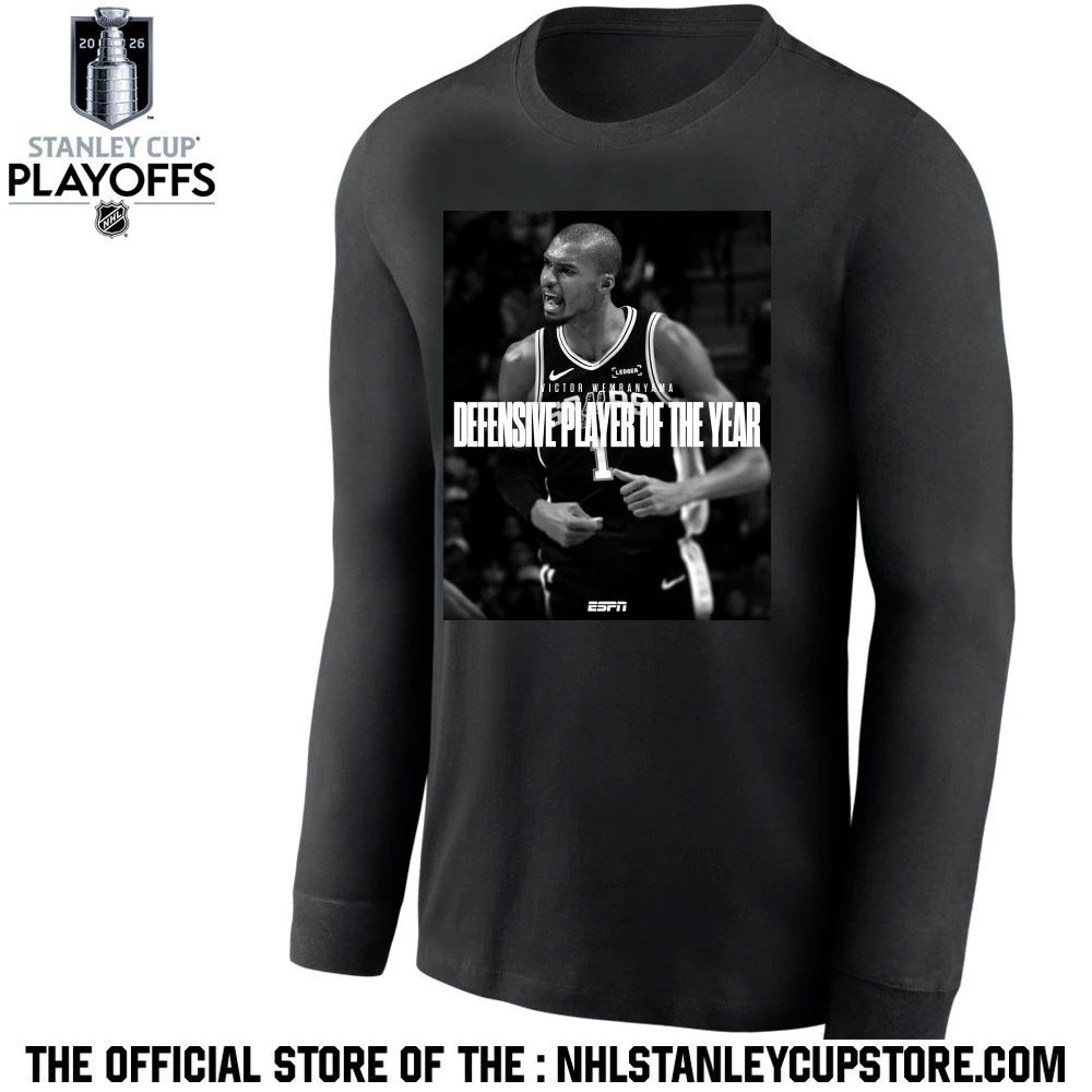 Victor Wembanyama Defensive Player Of The Year 2026 Shirt