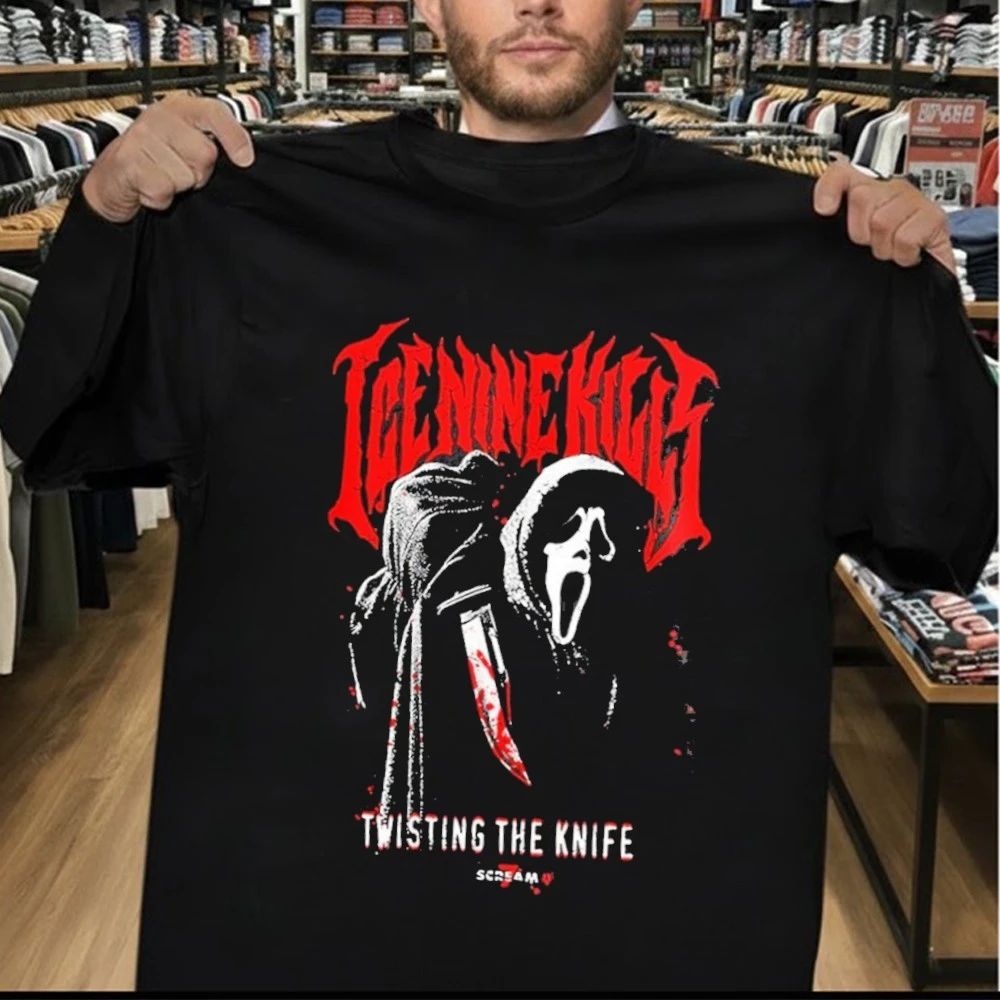 Ice Nine Kills 2026 Twisting The Knife Scream Shirt