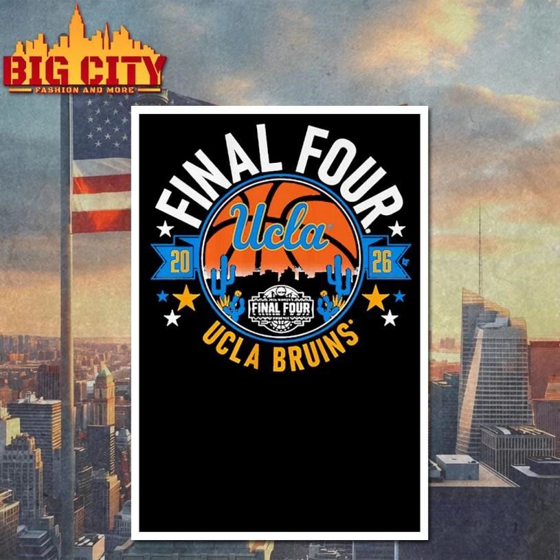 UCLA Bruins WBB 2026 Final Four Tournament Shirt