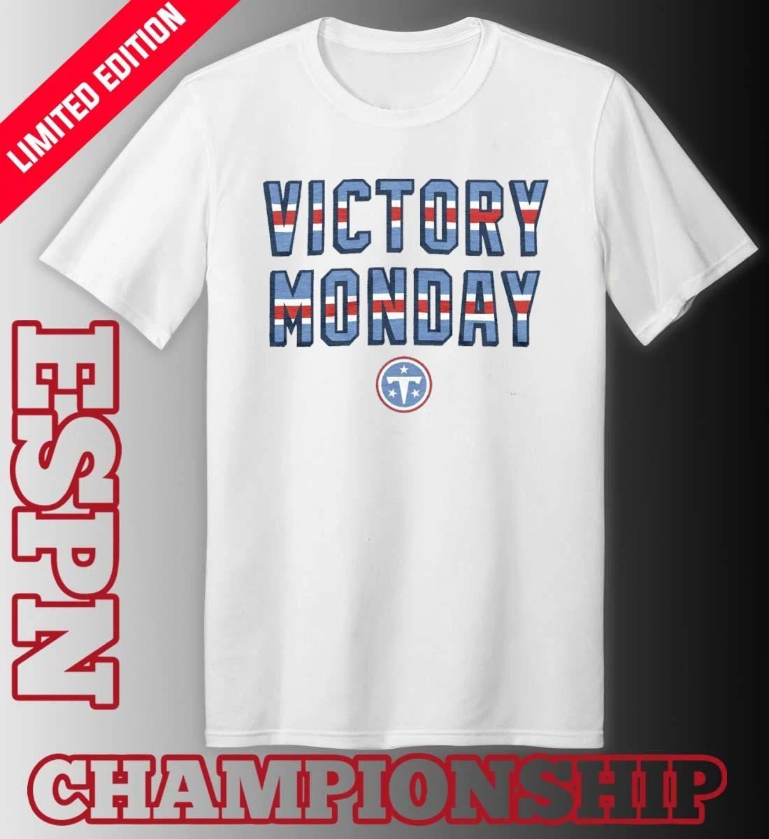 Tennessee Titans New Logo Victory Monday Shirt
