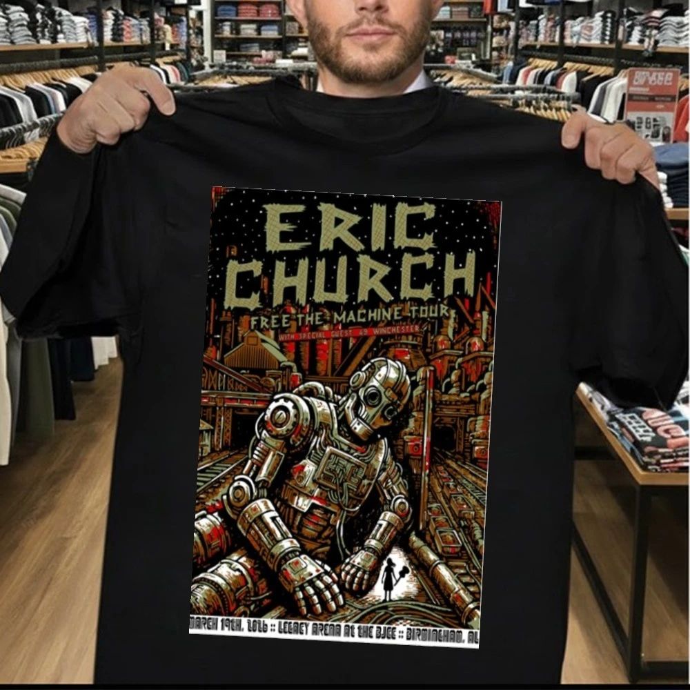 Eric Church March 19 2026 Birmingham Alabama Poster Shirt