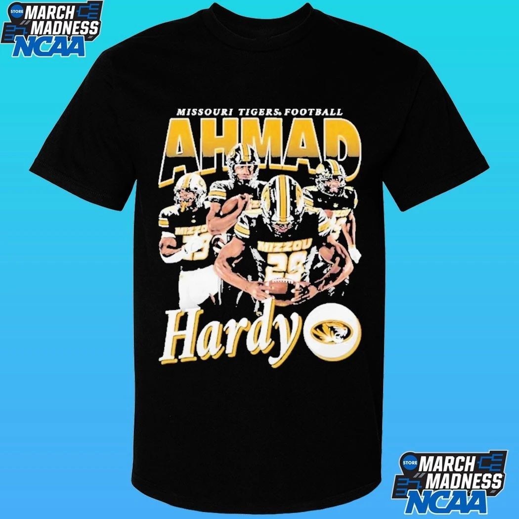 Ahmad Hardy Illustrated Missouri Tigers Football 2026 Shirt