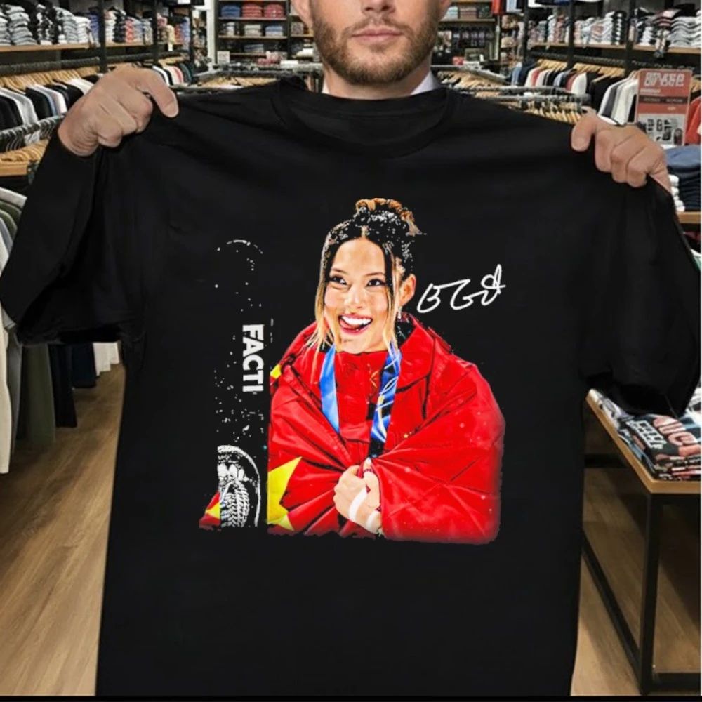 EILEEN GU GOLD Graphic Shirt