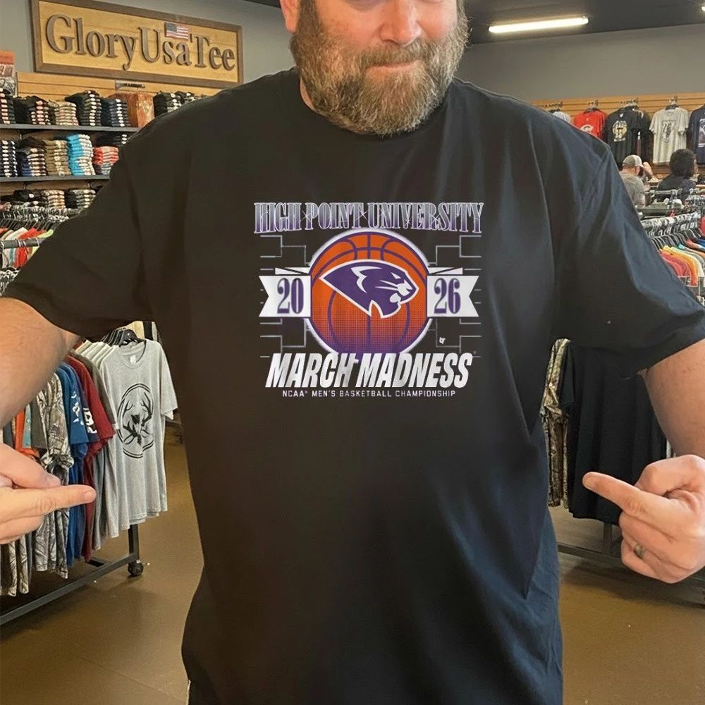 High Point Panthers University March Madness Upset Alert Ncaa Men’s Basketball Championship Shirt