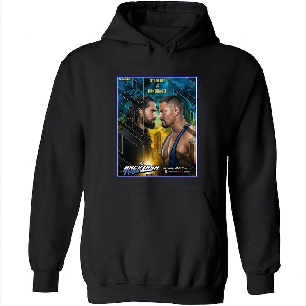 Seth Rollins Vs Bron Breakker Backlash Tampa Poster Shirt