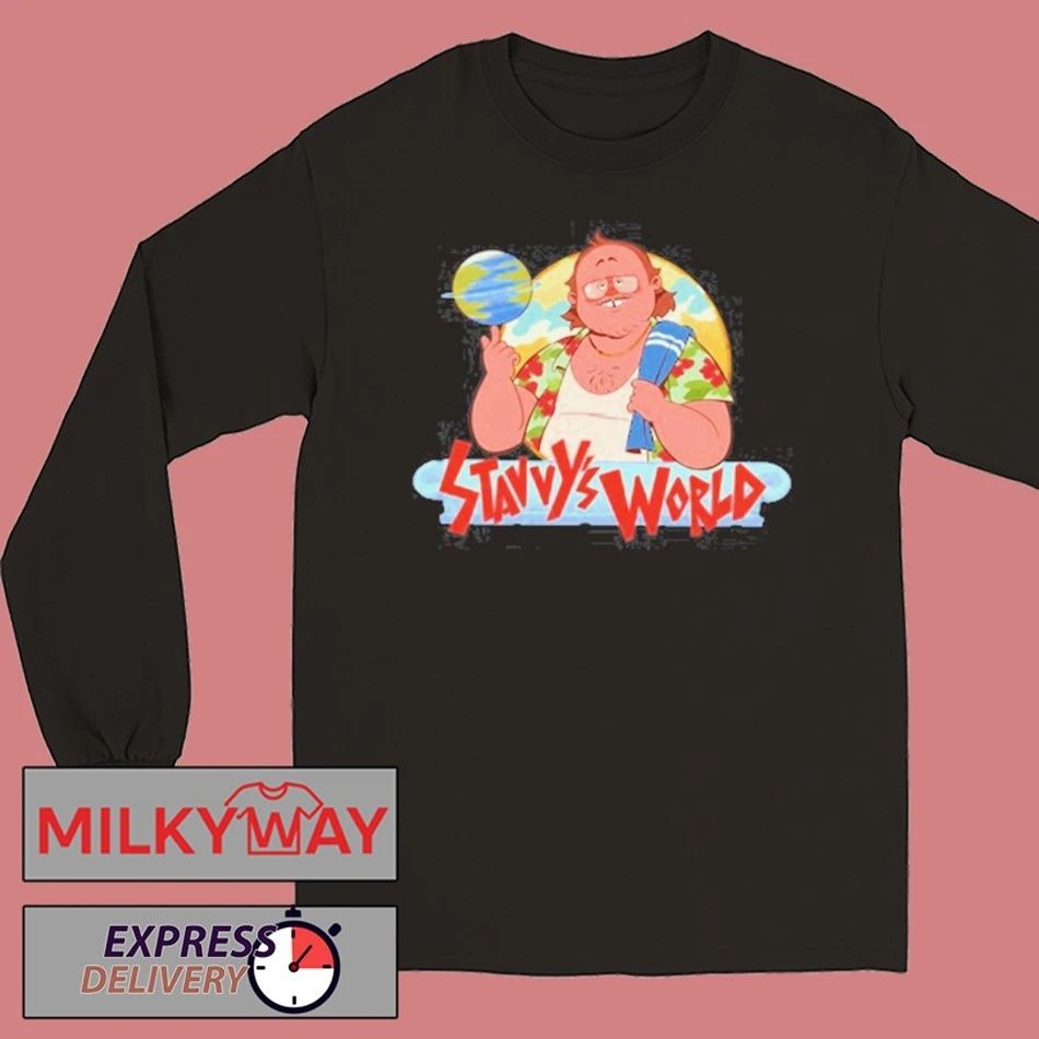 Stavros Halkias Stavvy’s World Tour in Bugonia shirt