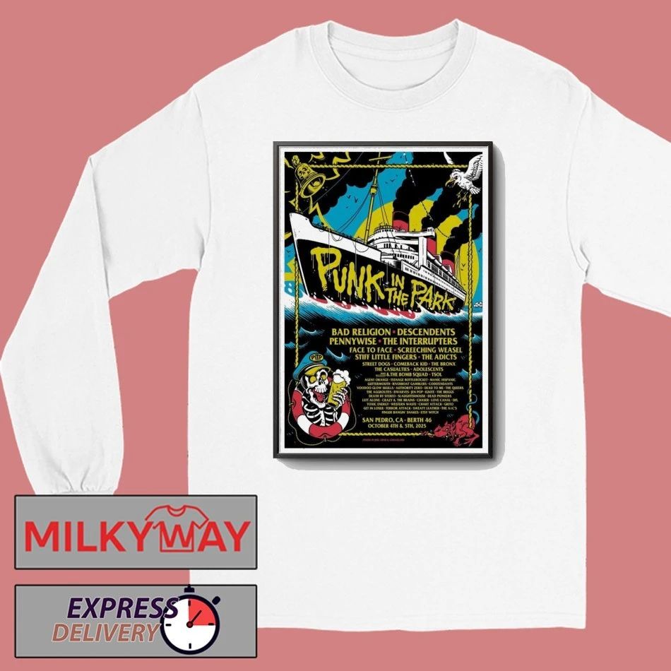 Punk In The Park California 2025 Poster shirt