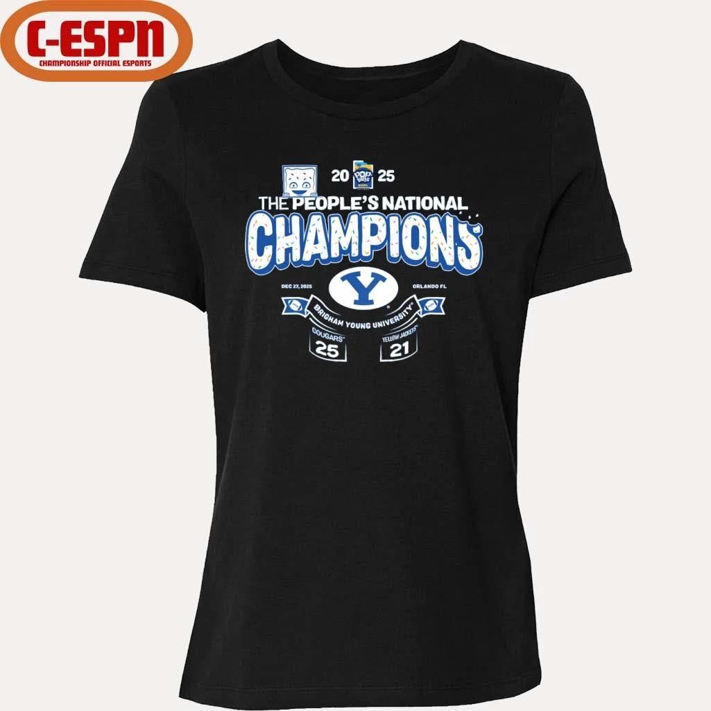 BYU 2025 Pop-tarts Bowl The People’s National Champions Shirt