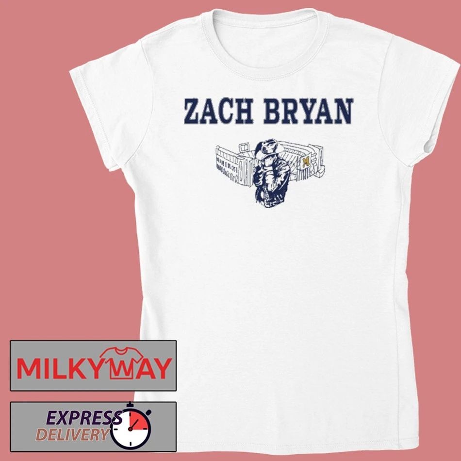 Zach Bryan At Michigan Stadium T-Shirt