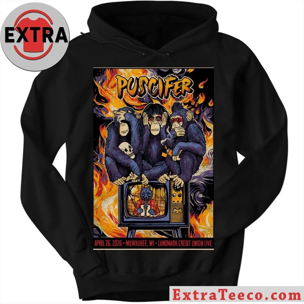Puscifer In Milwaukee WI On April 26 2026 Tour Poster Shirt