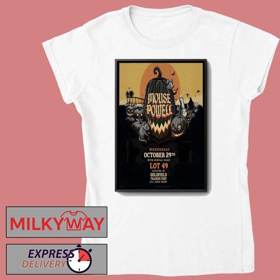 Mouse Powell Oct 29 2025 Goldfield Trading Post Sacramento CA Poster shirt