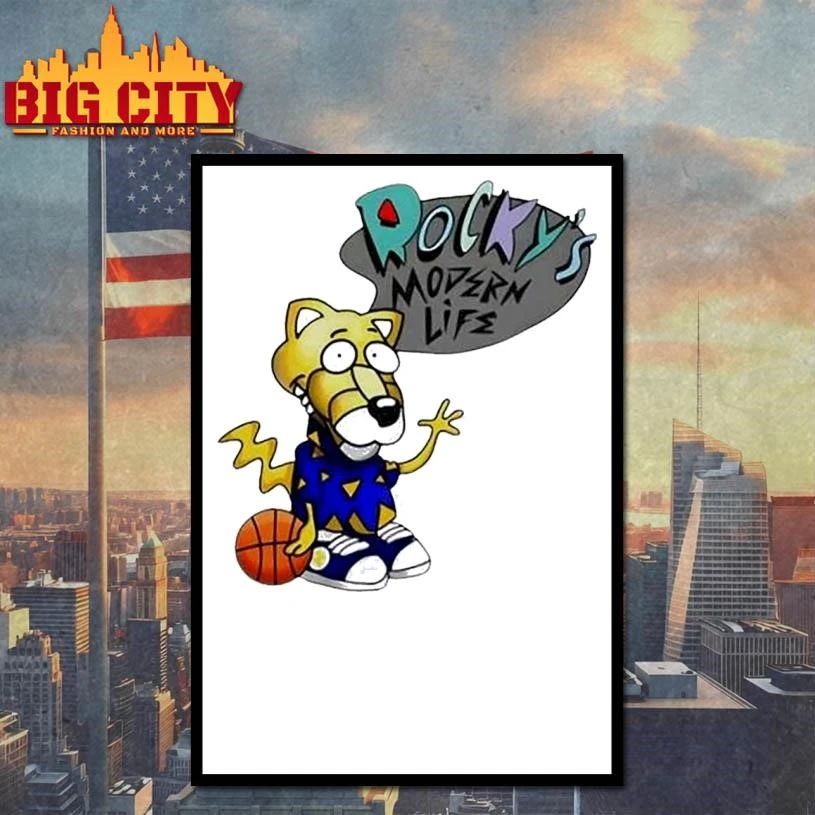 Nuggets Mascot Rocky Basketball Modern Life Shirt