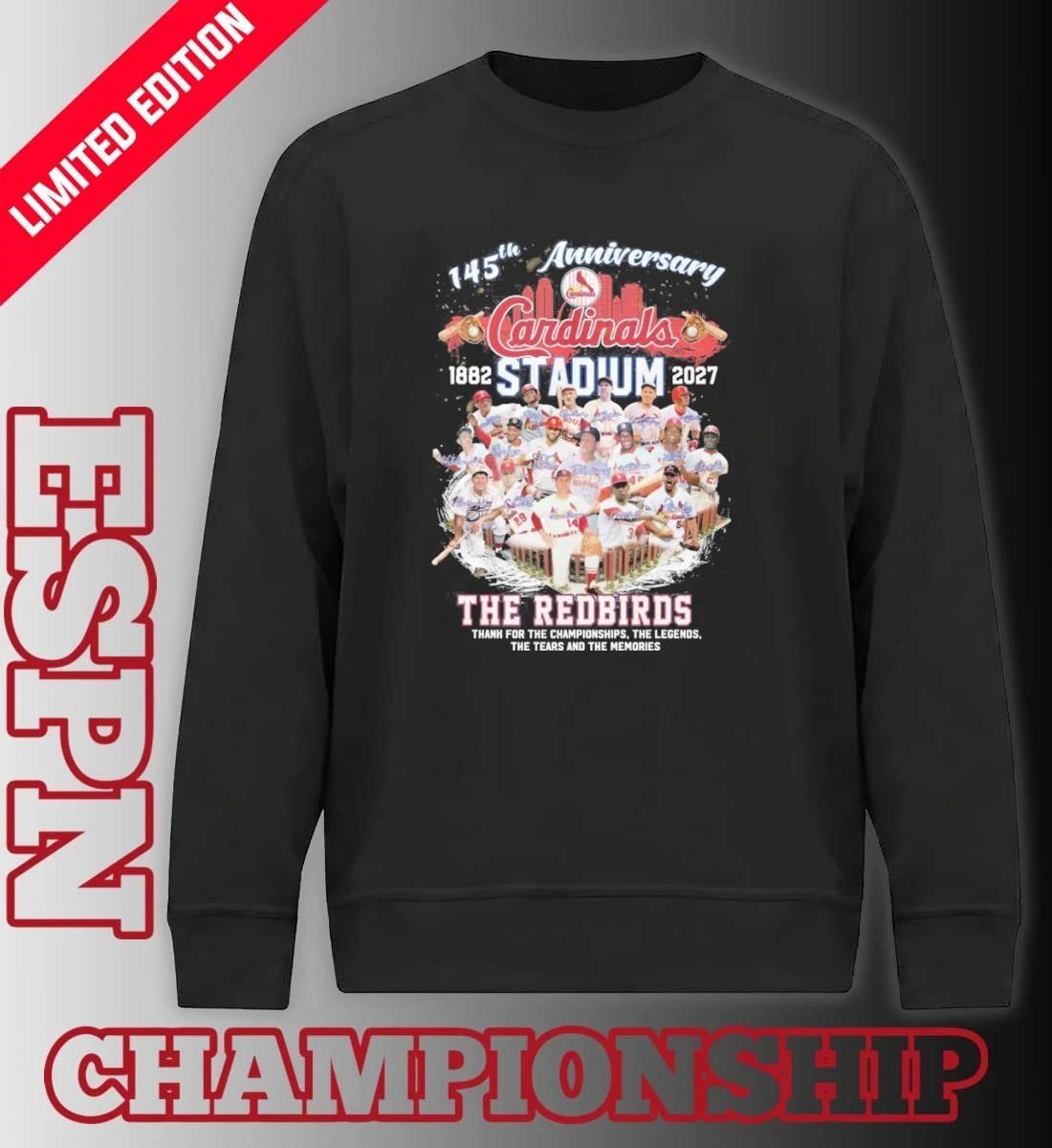 145th Anniversary 1882-2027 St Louis Cardinals The Redbirds Shirt