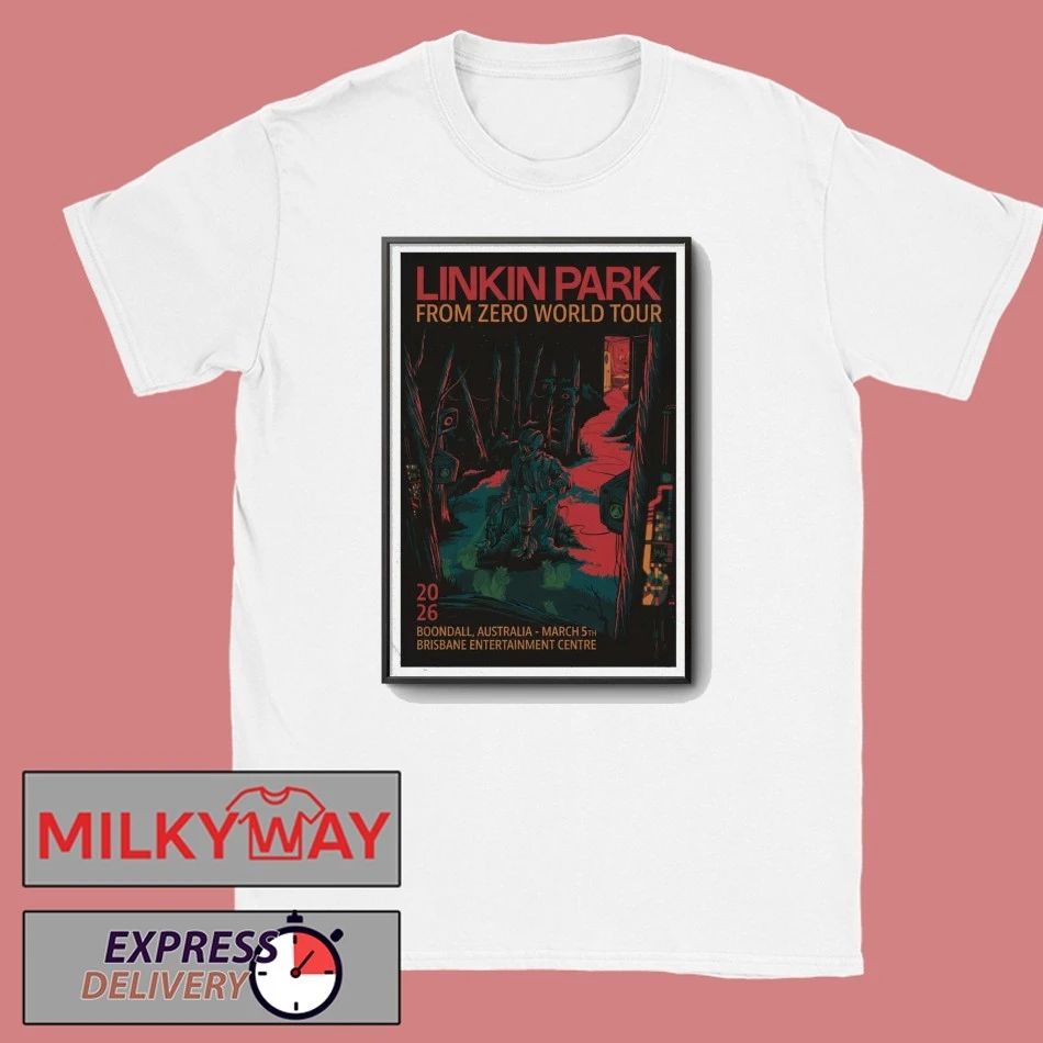 Linkin Park Boondall, Brisbane Entertainment Centre, Mar 05, 2026 Poster shirt
