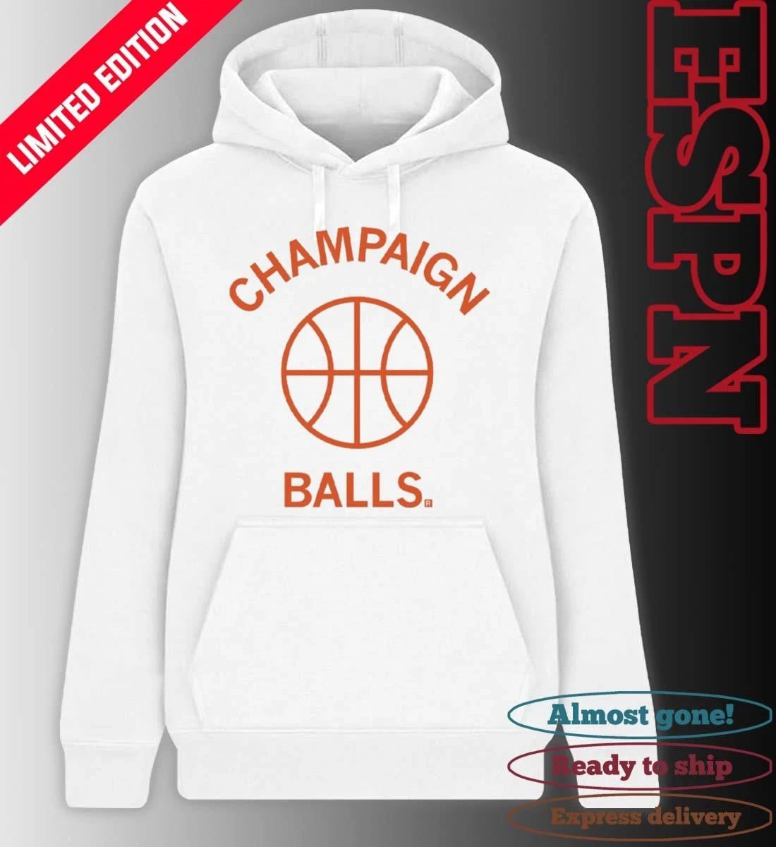 Illinois Fighting Illini Champaign Balls NCAA Tournament Shirt