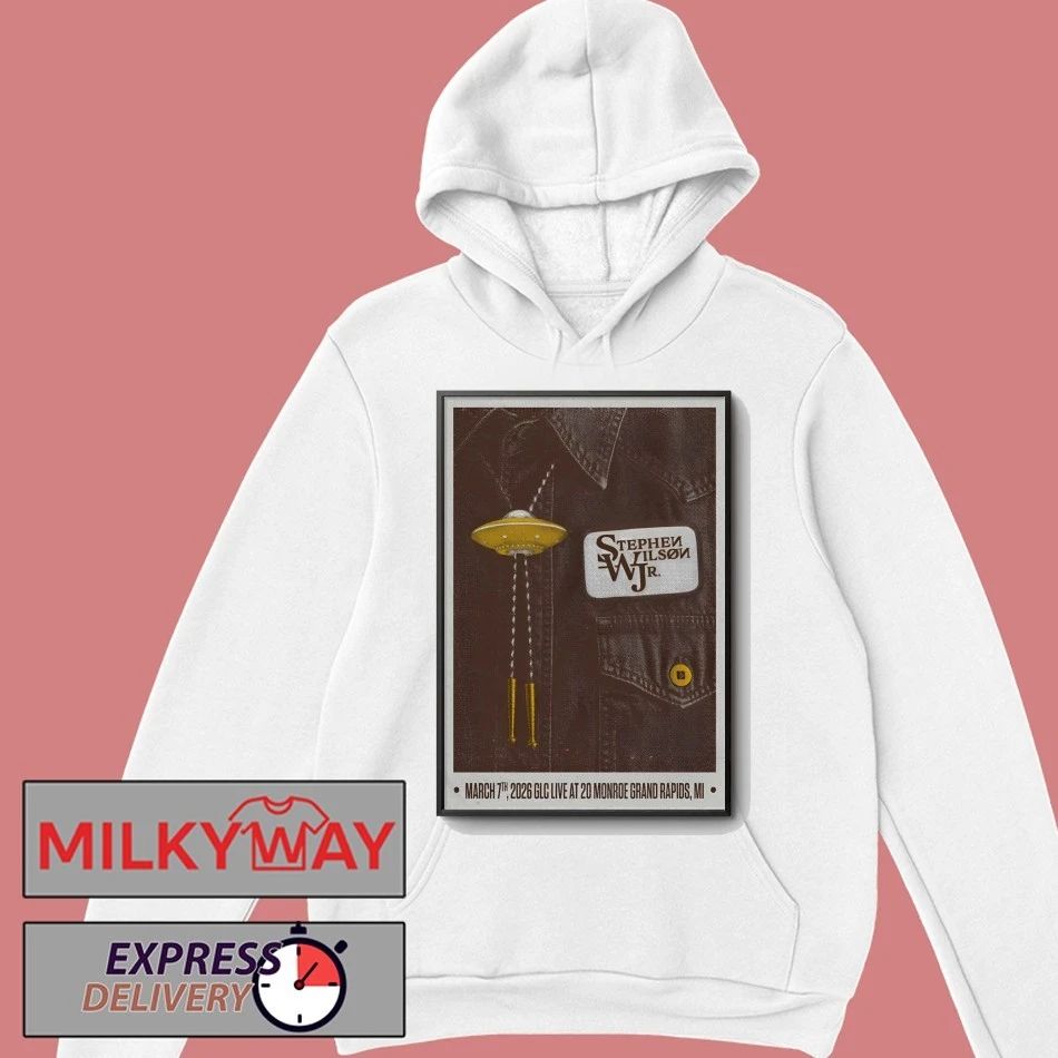 Stephen Wilson JR. Grand Rapids MI March 7 2026 Poster shirt