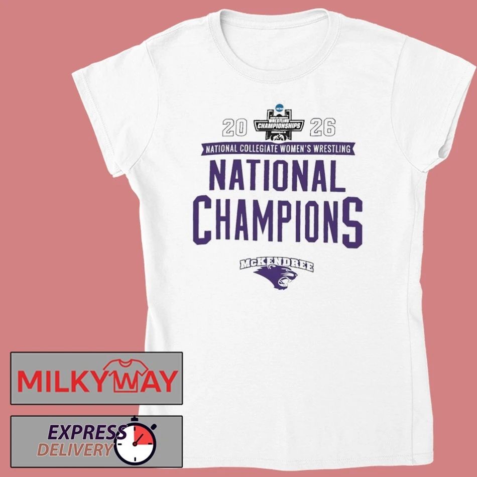 Mckendree Bearcats Champion 2026 Ncaa Womens Wrestling National Champions Shirt