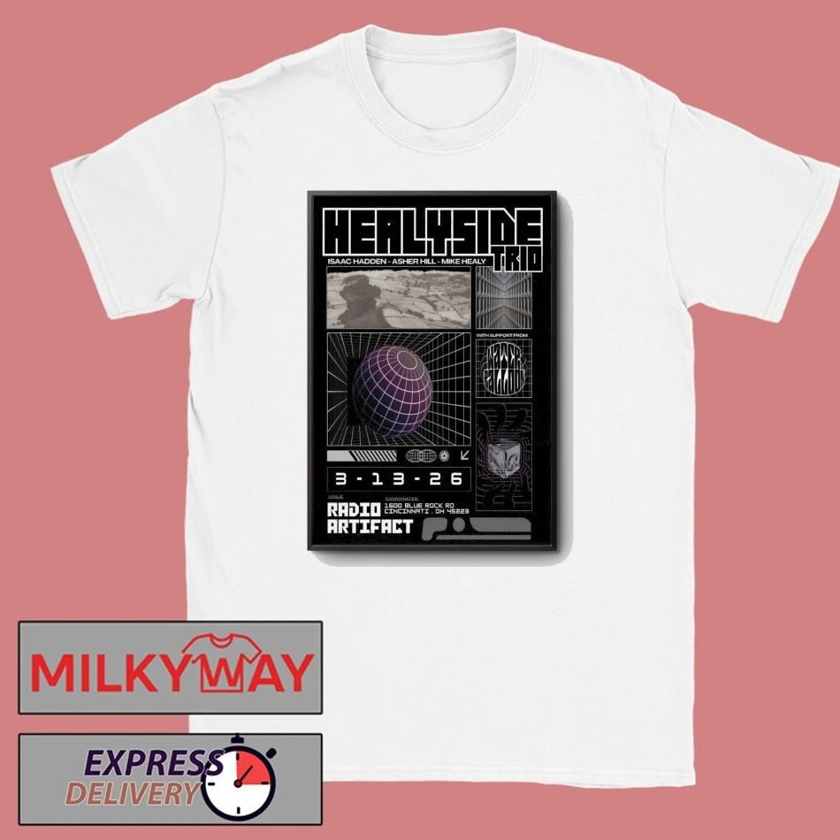 Healyside Trio Mar 13 2026 Radio Artifact Cincinnati OH Poster shirt