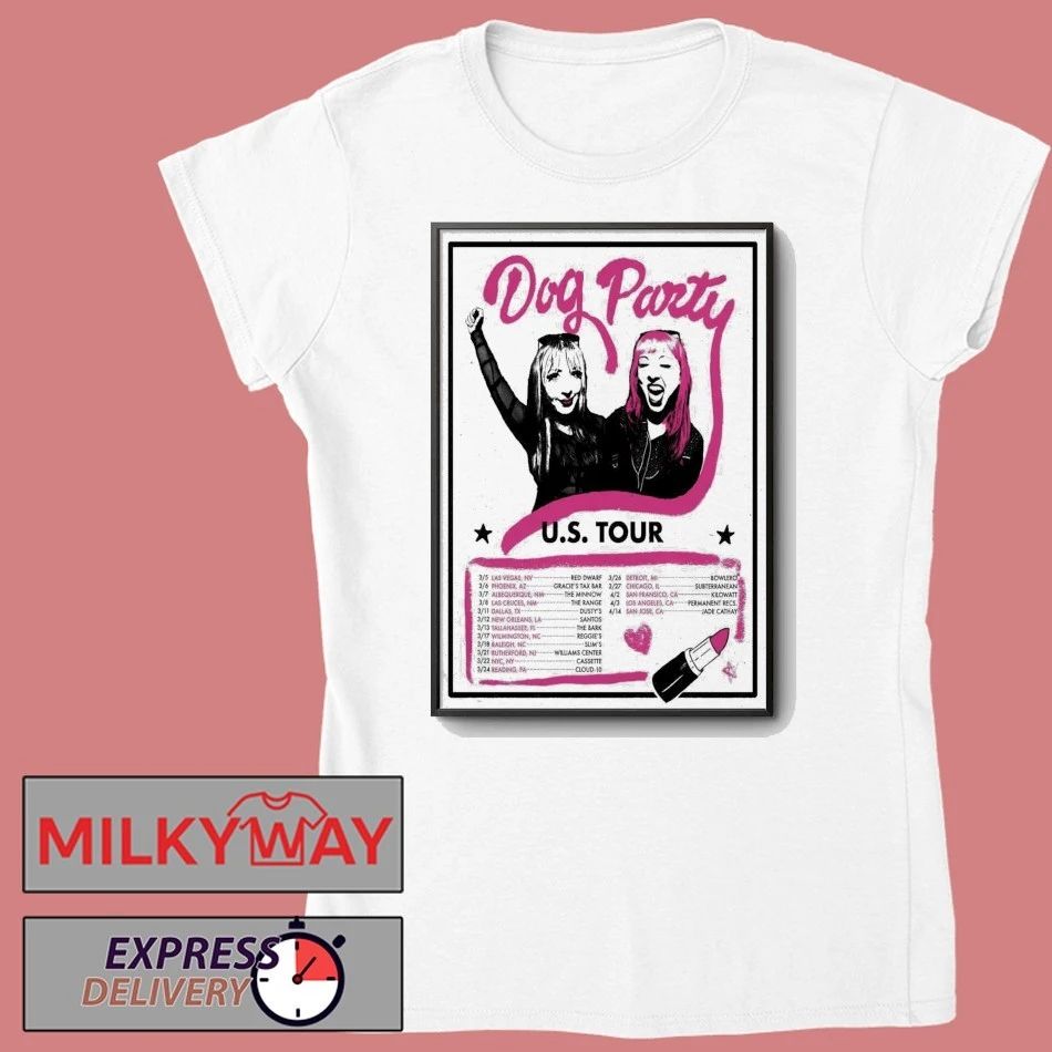 Dog Party US 2026 Shows Poster shirt