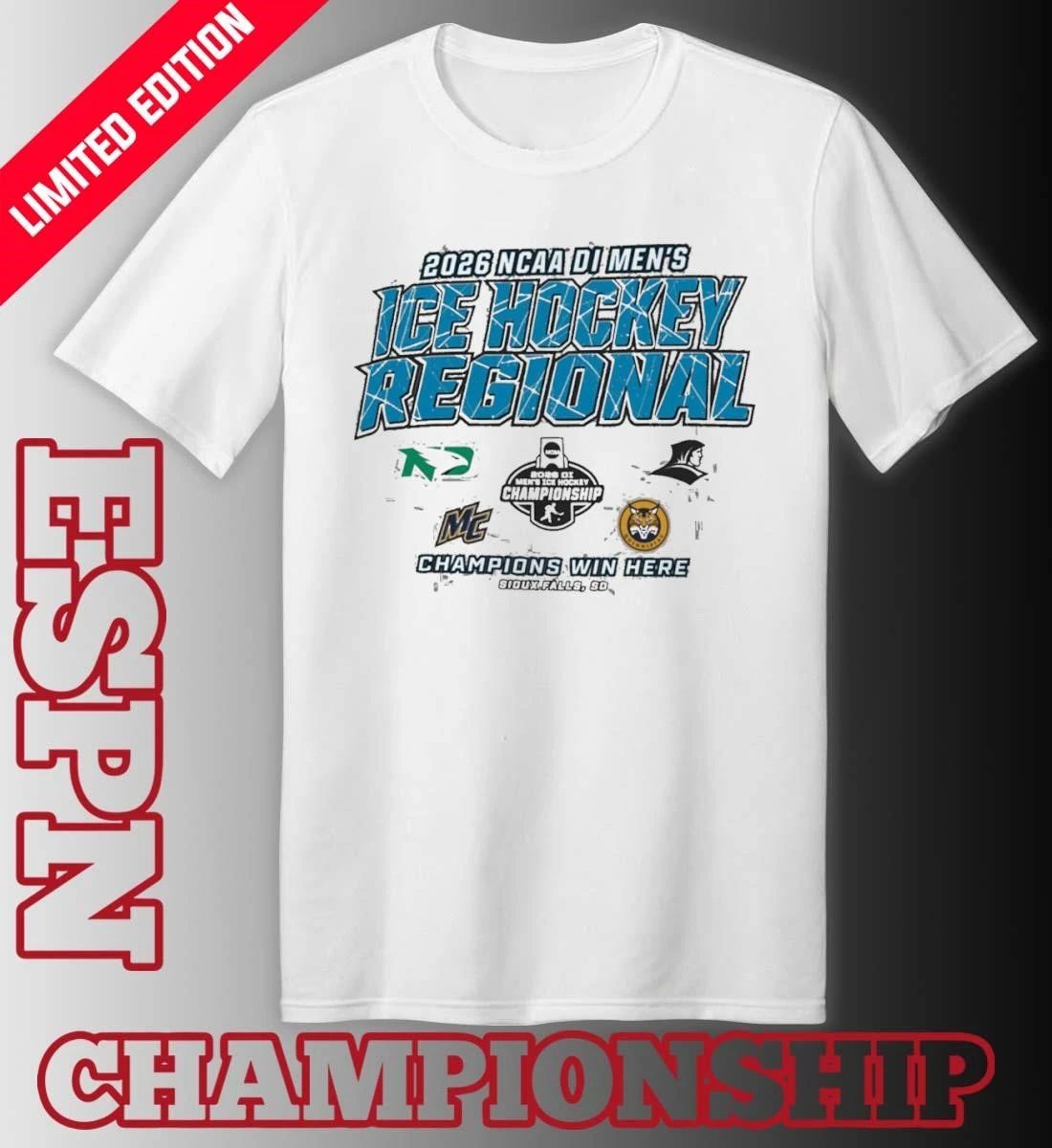 Sioux Falls Regional 2026 NCAA DI Men’s Ice Hockey T-Shirt