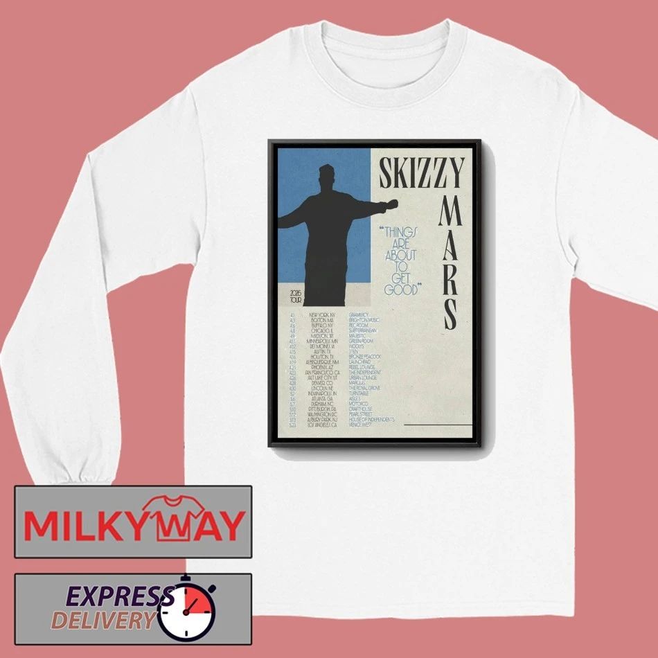Skizzy Mars 2026 North American Tour Poster shirt