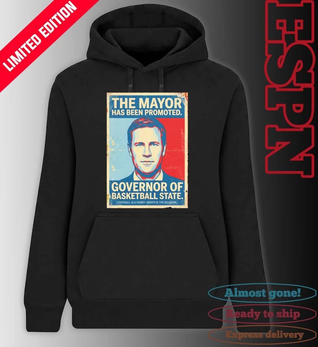 Nebraska Basketball The Mayor Hoiberg For Governor Shirt