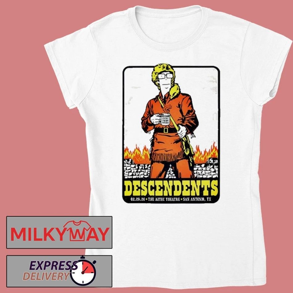 Descendents Feb 28 2026 Aztec Theatre in San Antonio TX Shirt