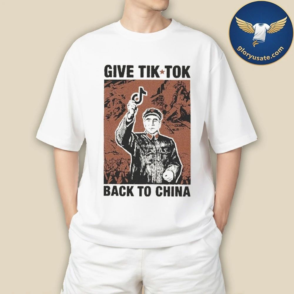 Give Tik Tok Tech Back To China Woven Shirt