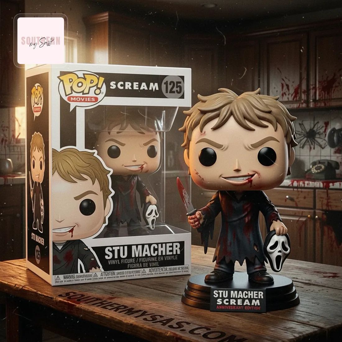 Stu Macher Scream Anniversary Pop Figure Doll