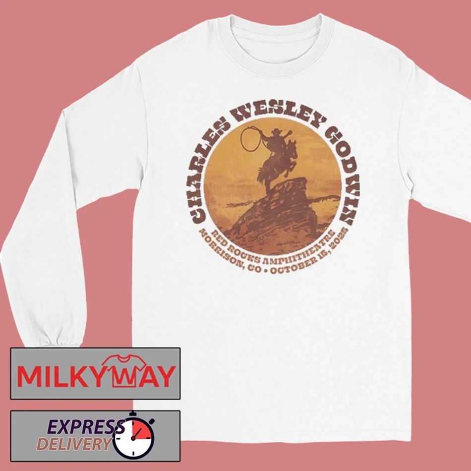 Charles Wesley Godwin Oct 15 2025 Red Rocks Show shirt