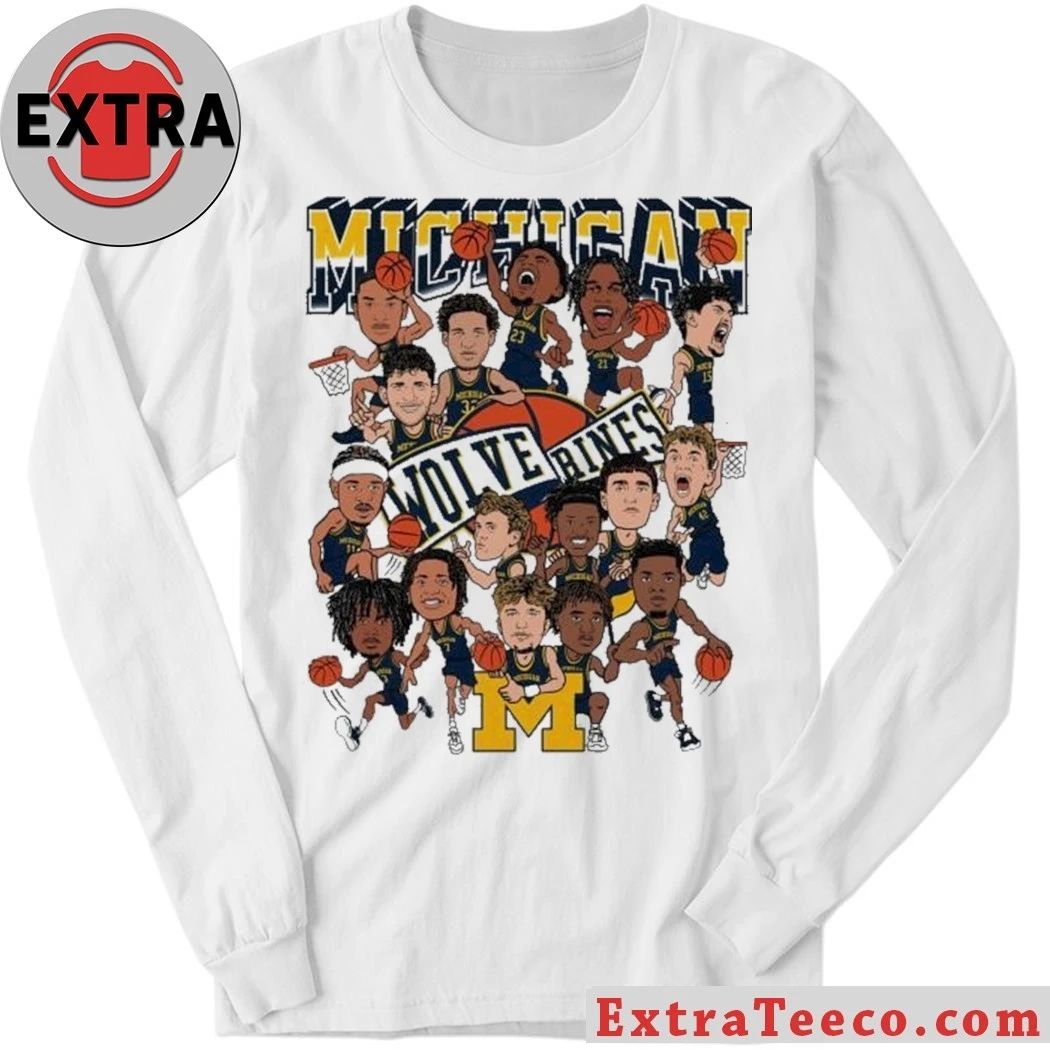 Stadium Family Crowd Kids Michigan Caricature Shirt