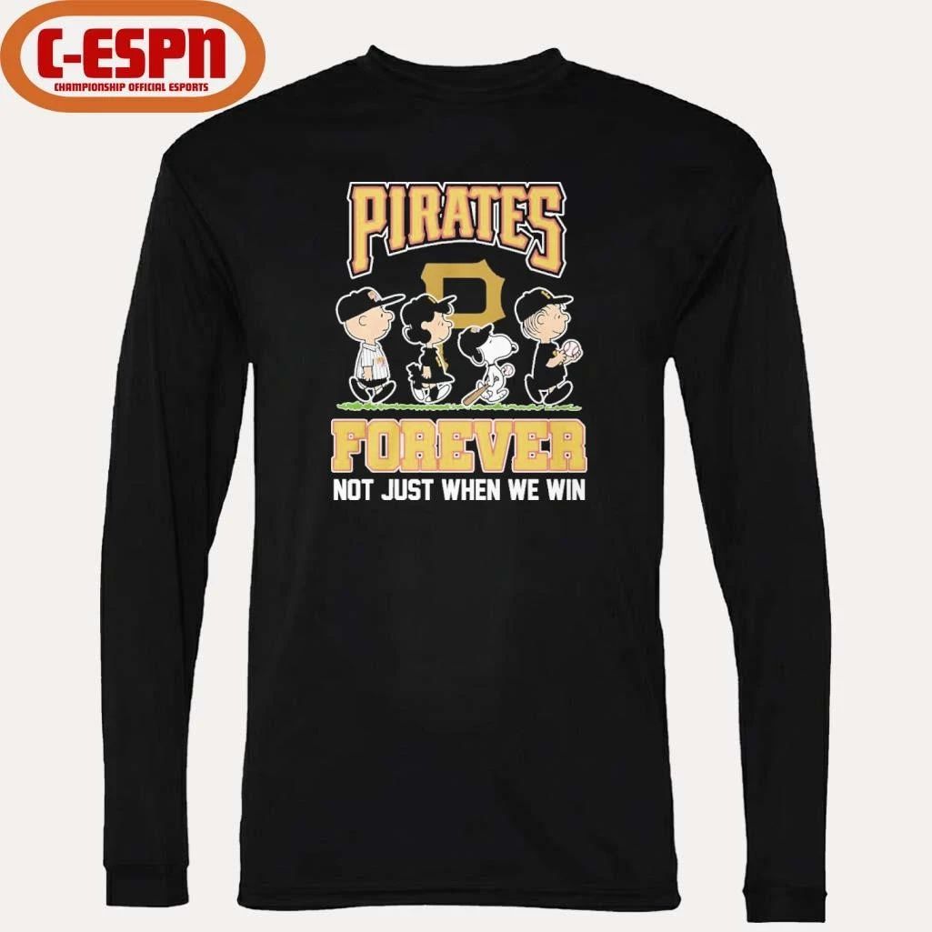 The Peanuts Characters Forever X Pittsburgh Pirates Shirt