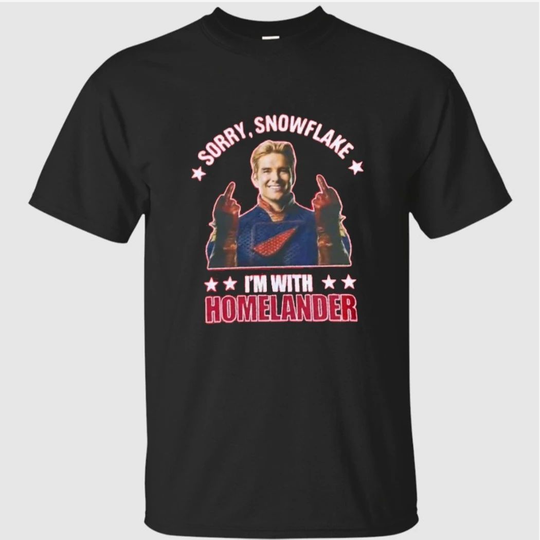 The Boys Season 5 Soldier Boy Sorry Snowflake I’m With Homelander Shirt