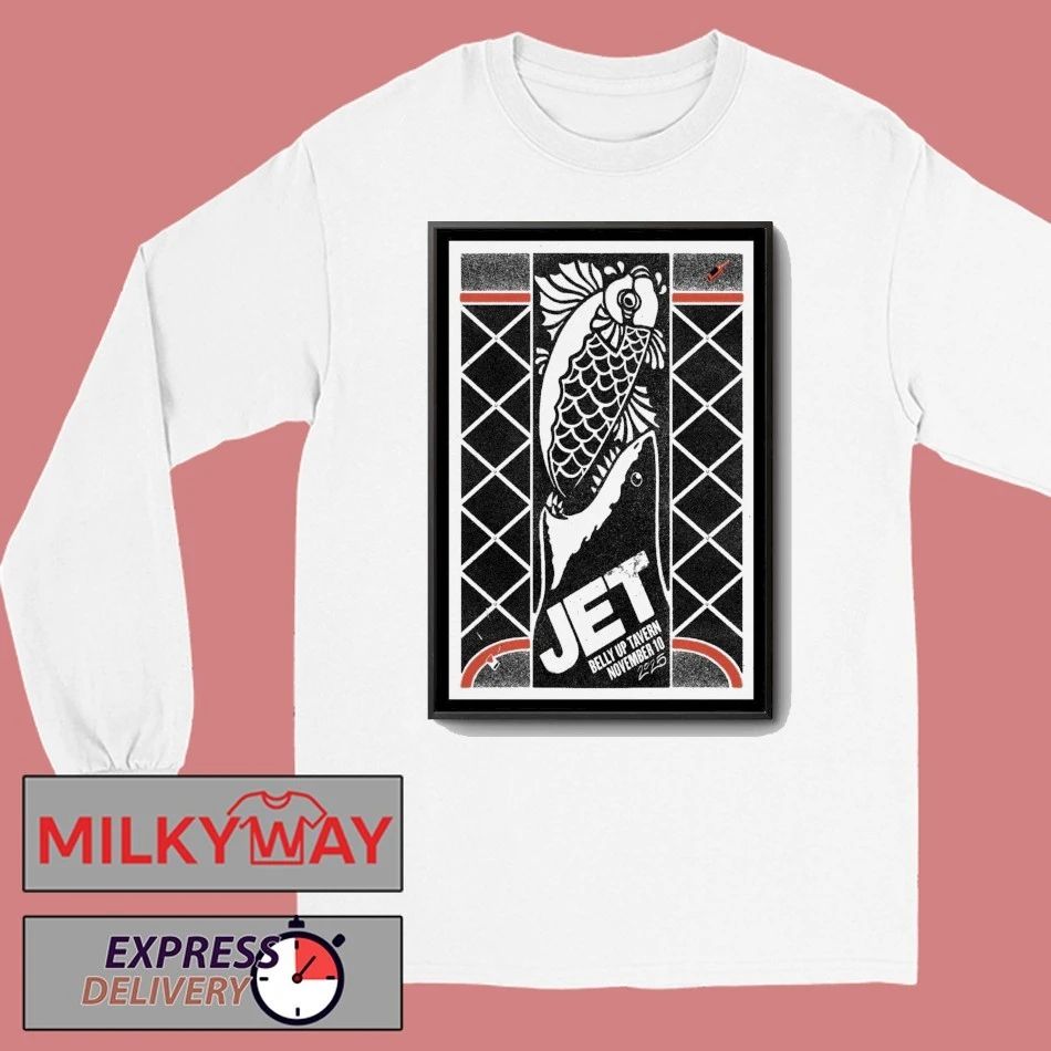 Jet The Band Nov 10 2025 Belly Up Tavern Poster shirt