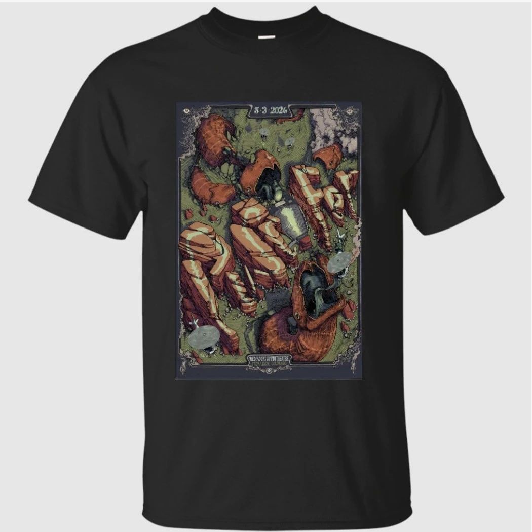 Puscifer Red Rocks in Morrison CO May 3 2026 Poster Shirt