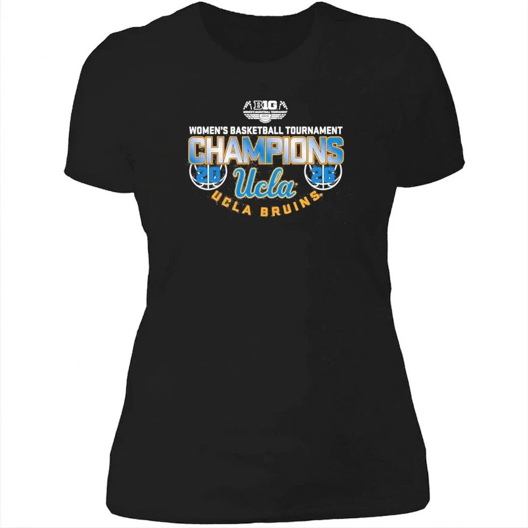 UCLA Bruins Basketball Big Ten Championship T-shirt