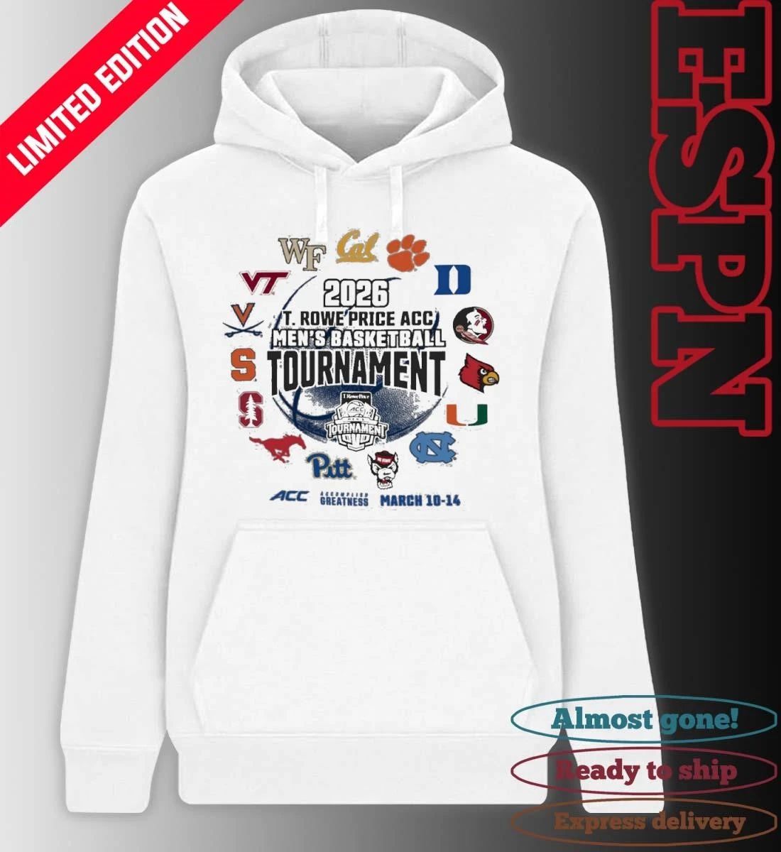 2026 ACC Men’s Basketball Championship T-Shirt