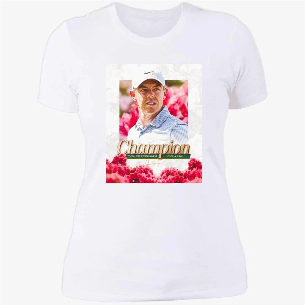 Rory McIlroy Masters Champion Golf Shirt