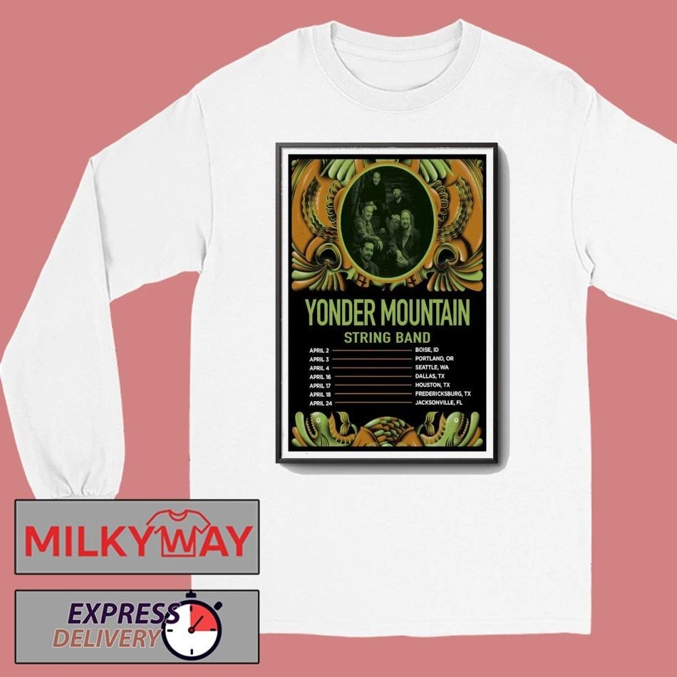 Yonder Mountain String Band Fall Tour 2026 Poster shirt