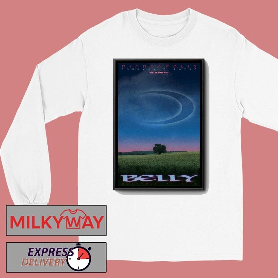 Belly 11 11 2025 The Parkway Theater in Minneapolis MN Poster shirt