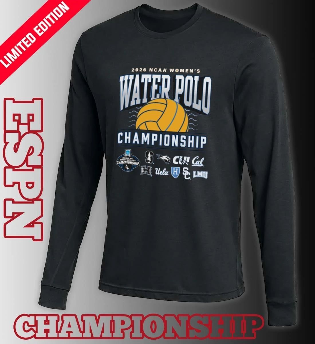 2026 National Collegiate Women’s Water Polo Championship shirt