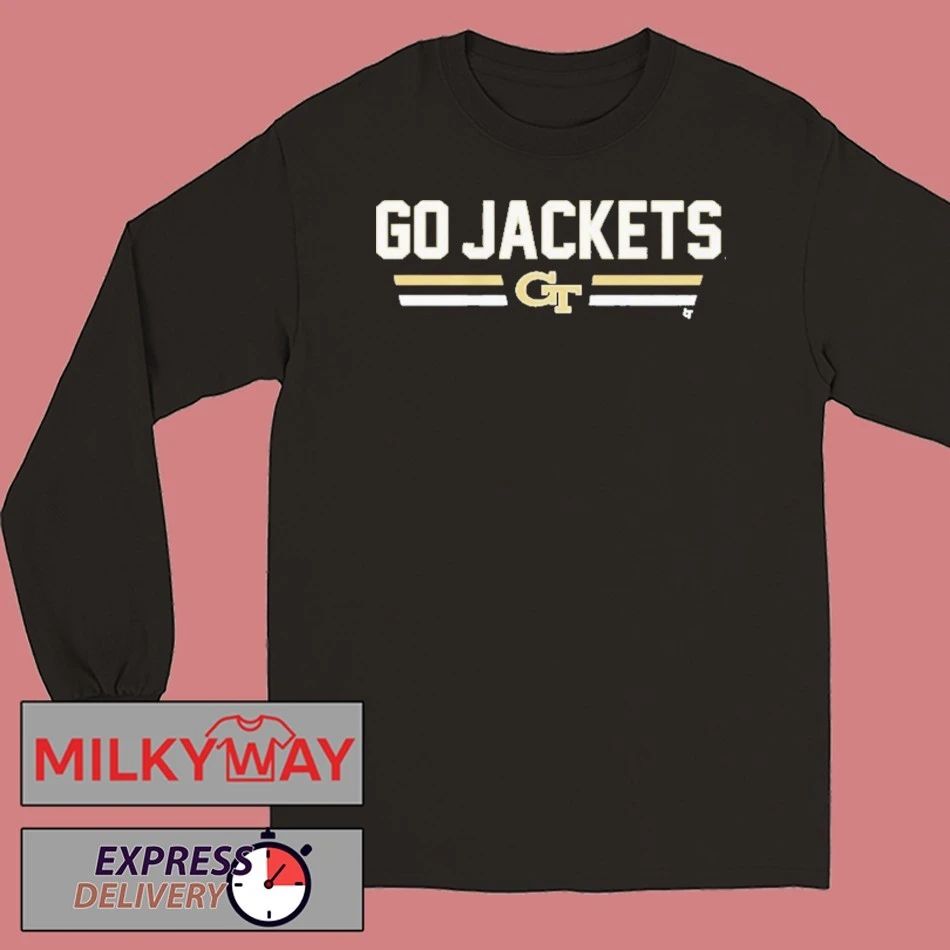 Georgia Tech Yellow Jackets Football Go Jackets 2025 Shirt