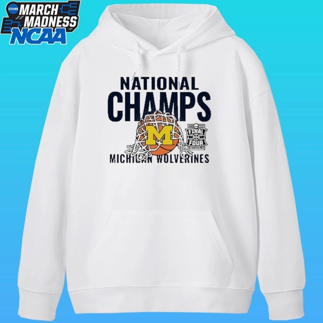 Michigan Wolverines Grey 2026 Men’s Basketball National Champions Shirt