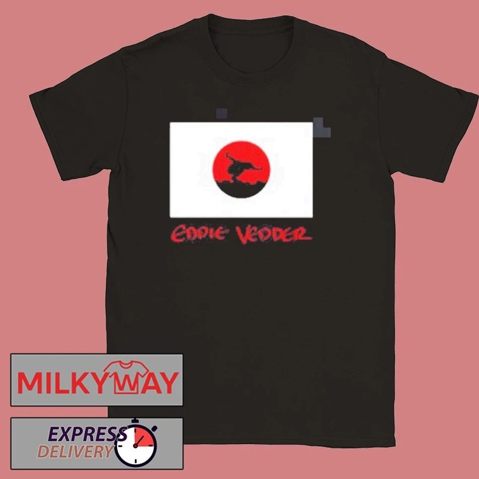 Eddie Vedder Japan 2026 Tour Merch Flag T-Shirt