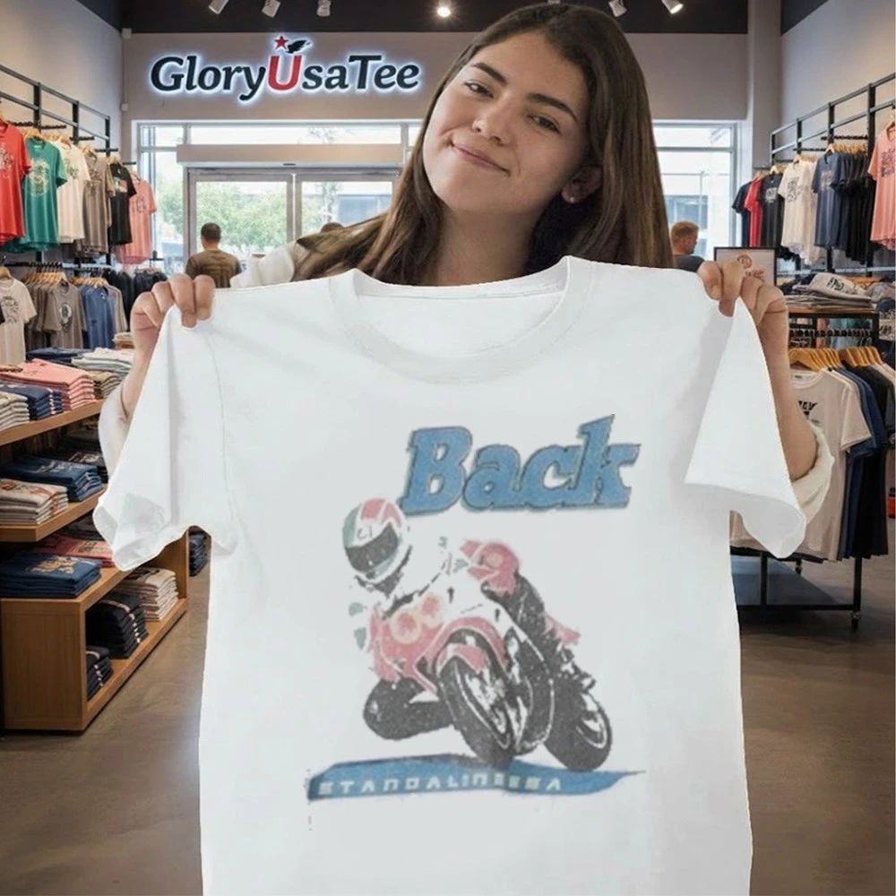 Blackpink Jennie Back Standaloneesa Motorcycle Shirt