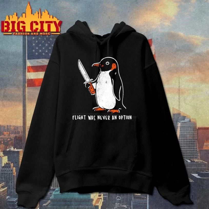 Penguin Flight Was Never An Option Artwork Shirt