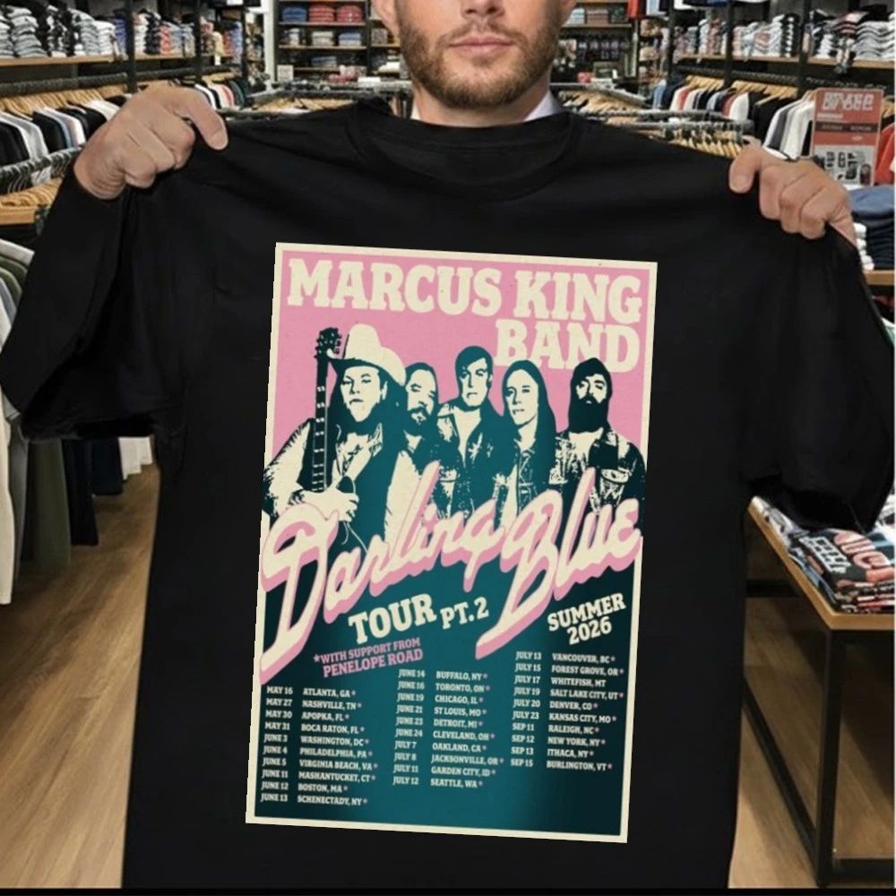 Marcus King Tour 2026 Poster Shirt