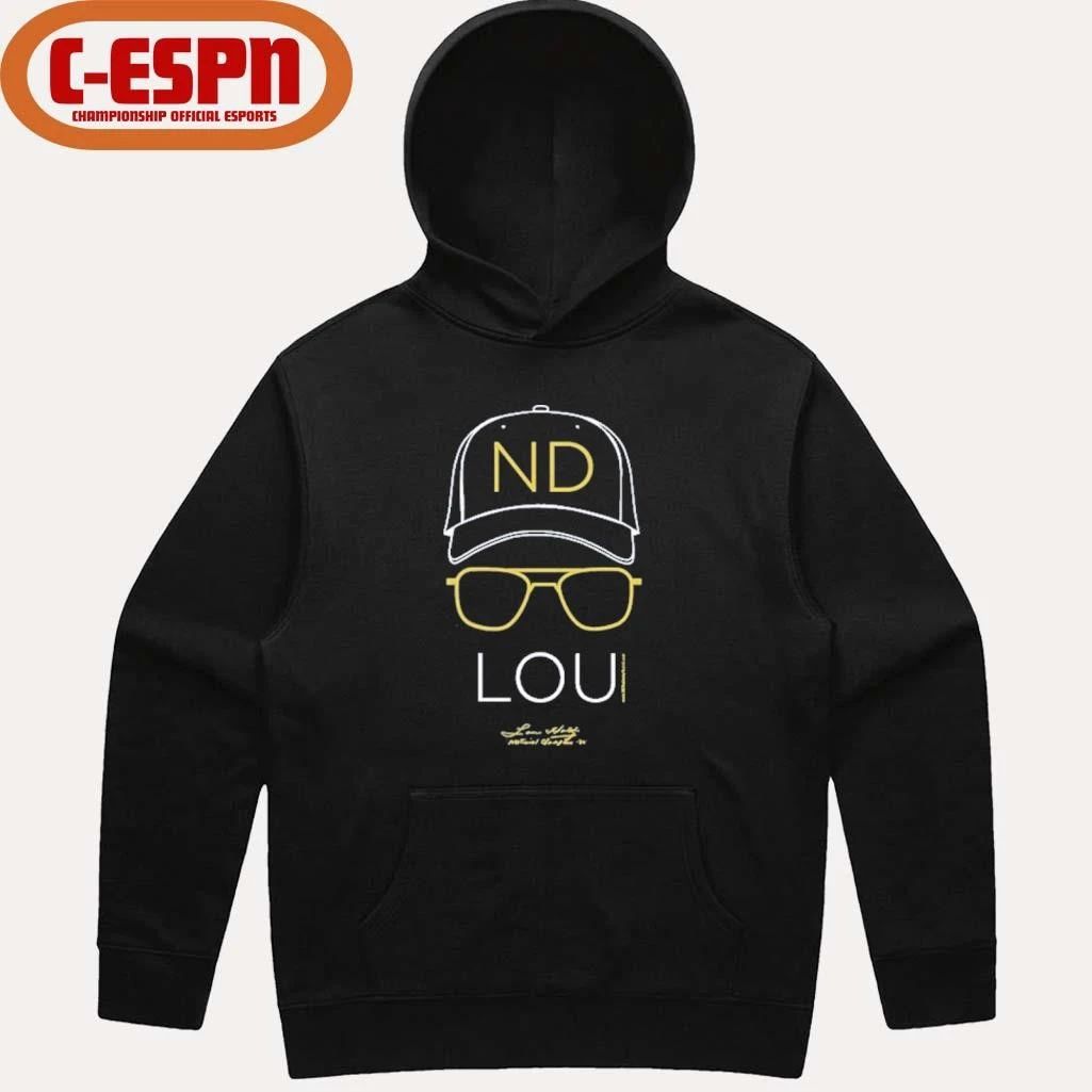 Lou Holtz Hat and Glasses T-Shirt